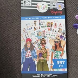 The Happy Planner Going Places Sticker Sheets